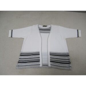 Pretty Lady Shirt womens 3XL White Gray Black Pullover‎ Top Blouse Short Sleeve